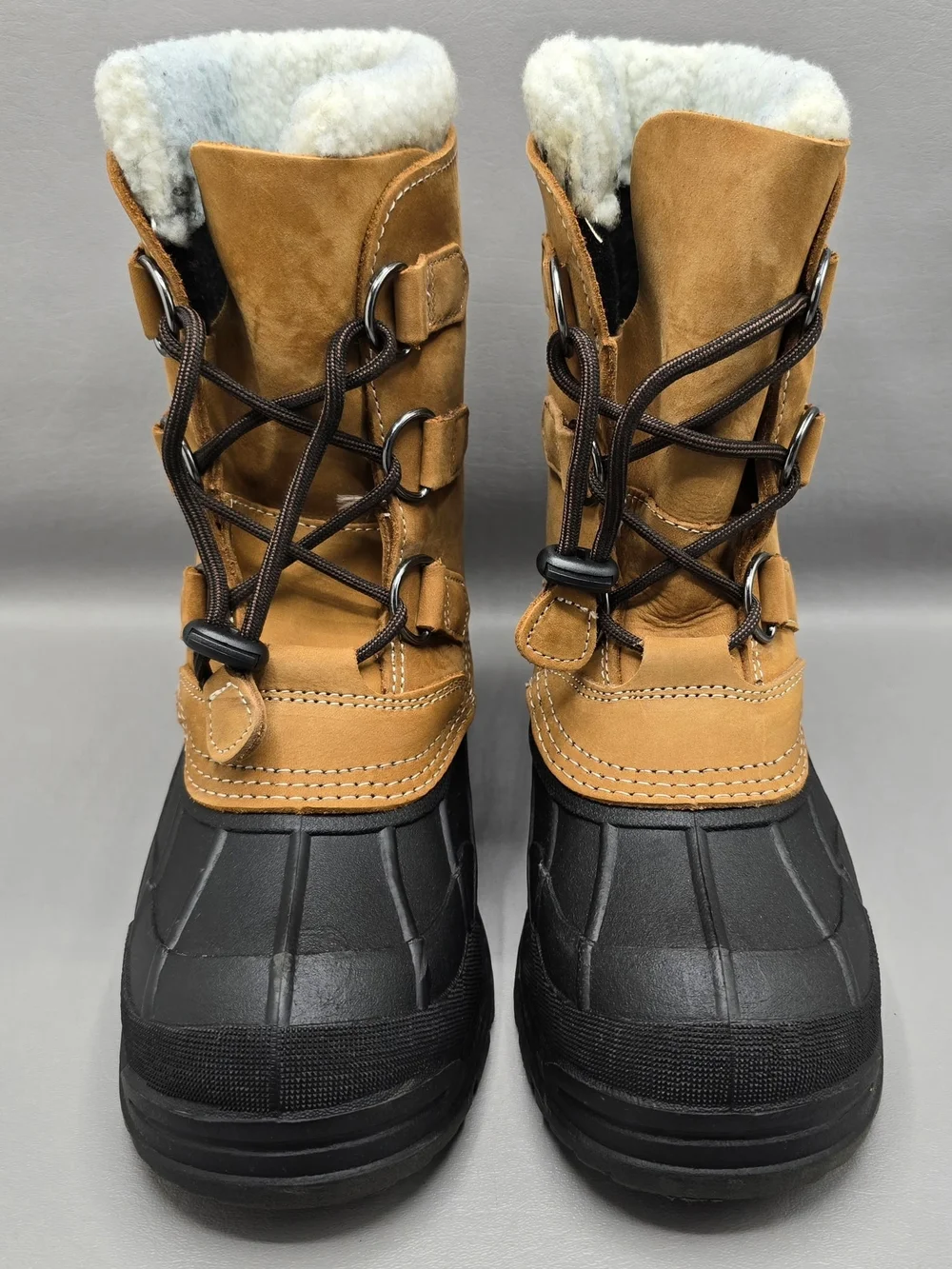Cabela's Snow Pac Boot Youth Size 6 Tan Waterproof